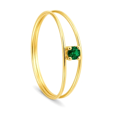 <STRONG>Anillo mujer oro 18k liso esmeralda</STRONG>. <BR><STRONG>Anillo</STRONG>&nbsp;liso de <STRONG>mujer</STRONG> formado po