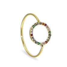 <STRONG>Anillo mujer oro 18k karma multiculor</STRONG>.<BR><STRONG>Anillo </STRONG>del<STRONG> karma</STRONG>&nbsp;para <STRONG>