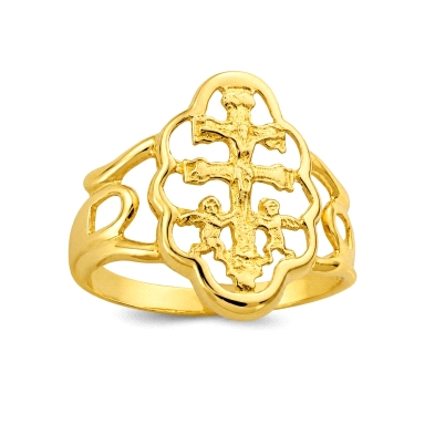 <STRONG>Anillo mujer oro 18k cruz de caravaca <BR>Anillo</STRONG> para <STRONG>mujer</STRONG> con la <STRONG>cruz de carabaca</S