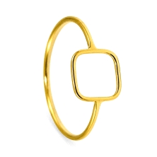 <STRONG>Anillo mujer oro 18k cuadrado calado</STRONG>. <BR><STRONG>Anillo</STRONG> de <STRONG>mujer</STRONG> con frente <STRONG>