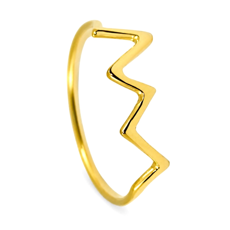 <STRONG>Anillo mujer oro 18k zigzag</STRONG>. <BR><STRONG>Anillo</STRONG> para <STRONG>mujer</STRONG>&nbsp;con un <STRONG>zigzag