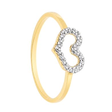 <STRONG>Anillo mujer oro 18k corazón&nbsp;calado.</STRONG><BR><STRONG>Sortija</STRONG> de<STRONG> mujer</STRONG> con <STRONG>cor
