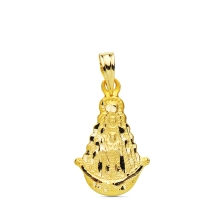 <P><SPAN><SPAN><STRONG>Medalla Virgen del Rocio&nbsp;20 x 15 mm oro 18k silueta</STRONG>. Colgante de la Virgen del Rocio con te