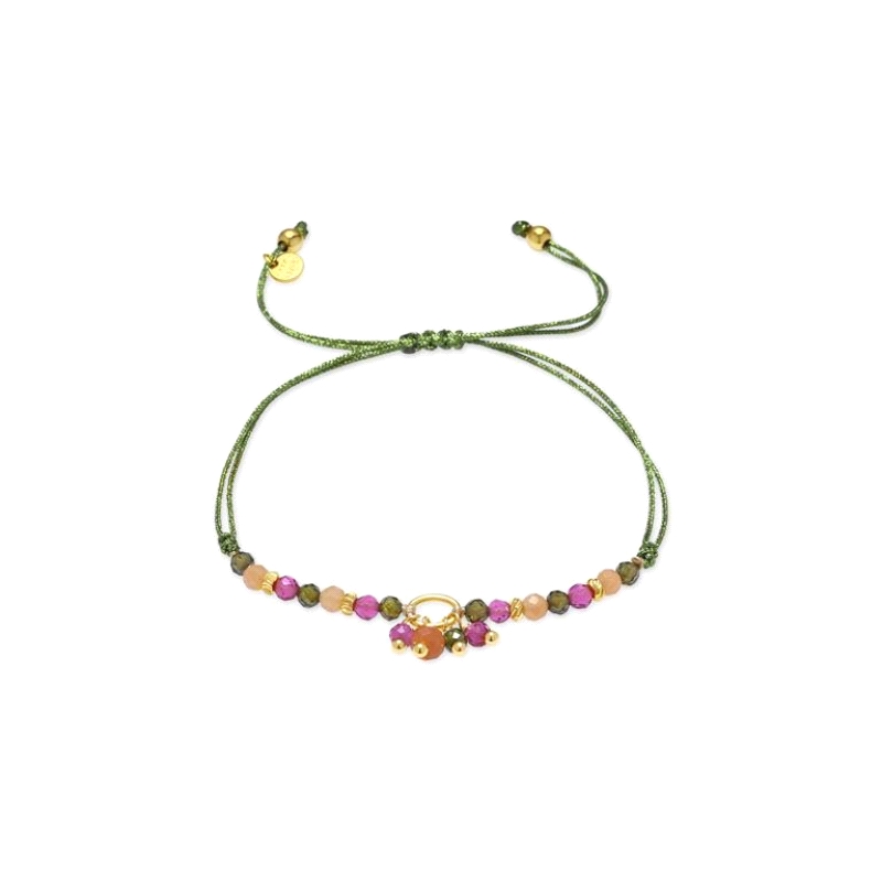 <STRONG>Pulsera Luxenter mujer multicolor BXA609YC2000</STRONG><BR><STRONG>Pulsera</STRONG> para <STRONG>mujer verde</STRONG> aj