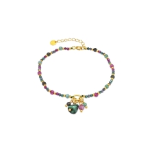 <STRONG>Pulsera cristales verdes y morados Luxenter BXA671YC3000.</STRONG><BR><STRONG>Pulsera Luxenter</STRONG> para<STRONG> muj