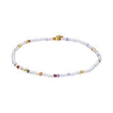 <STRONG>Pulsera plata Luxenter SGBX548C0000 elástica blanca.</STRONG><BR><STRONG>Pulsera</STRONG> de <STRONG>mujer Luxenter</STR