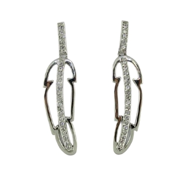 Pendiente Luxenter<BR>Fabricado en plata de primera ley