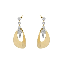 <STRONG>Pendiente dorado&nbsp;para mujer&nbsp;Luxenter EJ137Y0000.</STRONG><BR><STRONG>Pendientes</STRONG> para<STRONG> mujer Lu