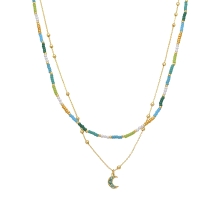 <STRONG>Collar doble mujer Luxenter NXA712YC3000<BR>Collar</STRONG> para <STRONG>mujer doble</STRONG>, formado por cuentas de co