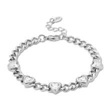 <STRONG>Pulsera Lotus acero LS2778-2/1 mujer&nbsp; <BR>Pulsera</STRONG> para <STRONG>mujer Lotus</STRONG> con tres corazones de 