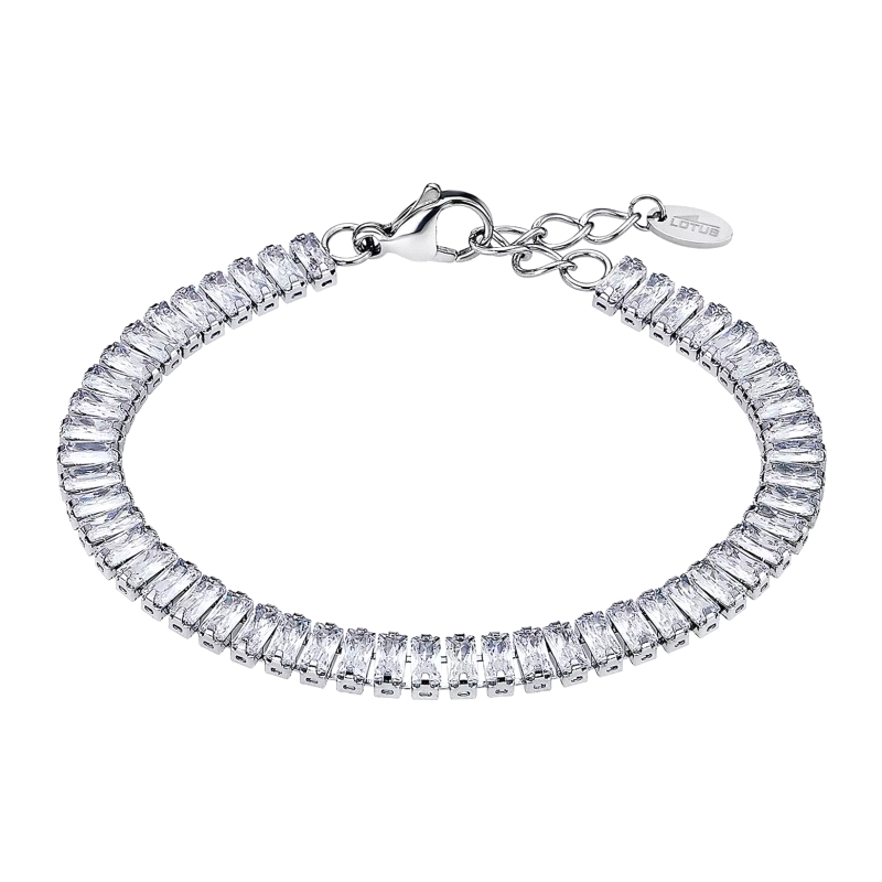 <STRONG>Pulsera mujer acero LS2570-2/1 con circonitas</STRONG>&nbsp; <BR><STRONG>Pulsera</STRONG> de<STRONG> mujer</STRONG> con 