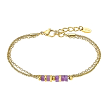 <STRONG>Pulsera Lotus acero mujer LS2561-2/2 dorada</STRONG><BR><STRONG>Pulsera</STRONG> para <STRONG>mujer </STRONG>con piedras