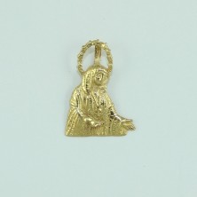 Virgen del Rocio de Málaga medalla 18k