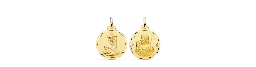 Medallas de oro Virgen de las Angustias
